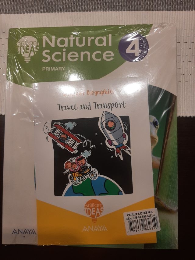 LIBRO NATURAL SCIENCIE BRILLANT IDEAS 4 PRIMARIA