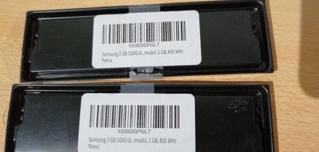 4 GB de memoria RAM DDR2 Samsung