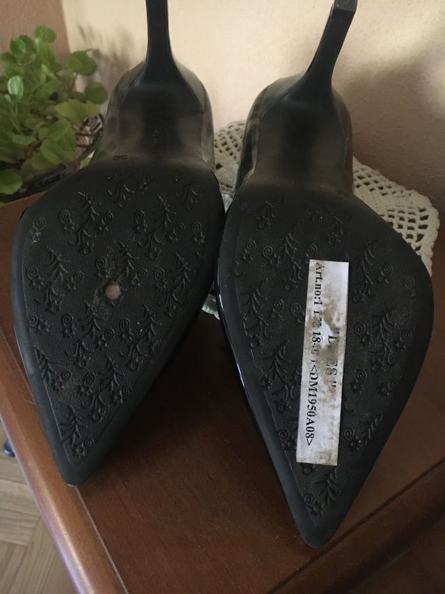 Zapatos salón charol 