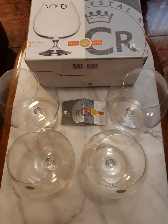 Copas Cristal Brandy