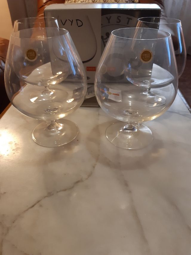 Copas Cristal Brandy