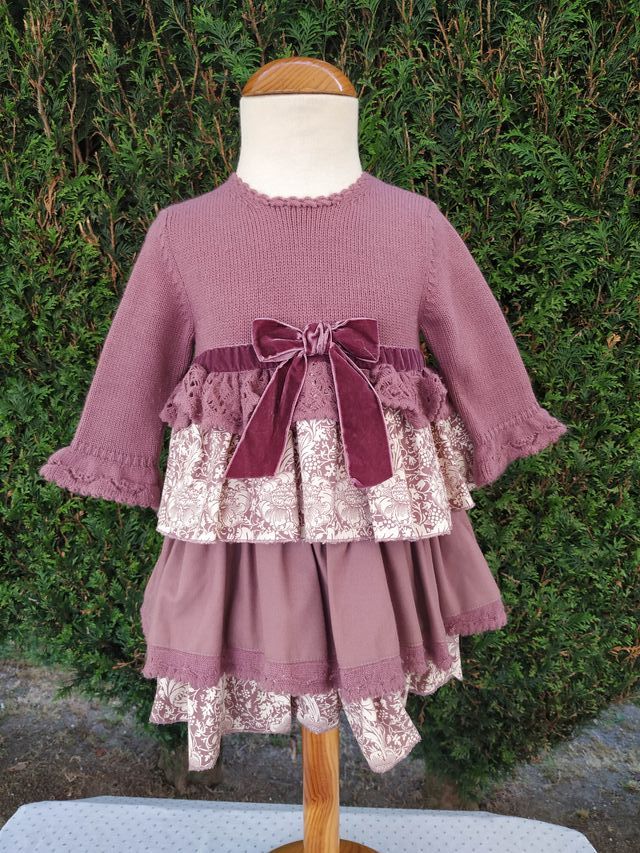 conjunto punto Cesar Blanco. talla 4 años