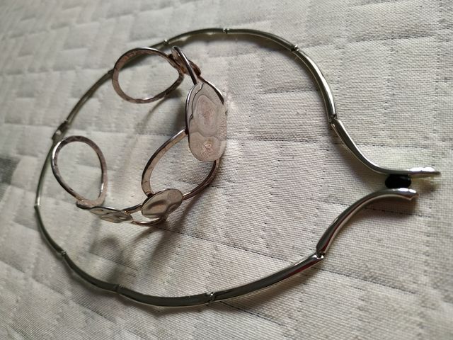 Conjunto collar y pulsera/brazalete