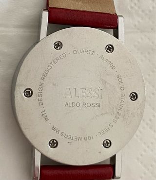 Al4000 Momento Alessi Momento Watch Orologio Alessi Aldo Rossi
