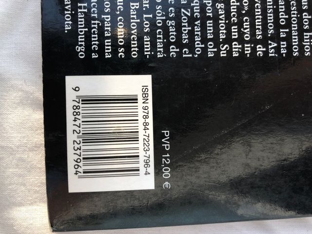Historia de una gaviota i del gato que le enseño v