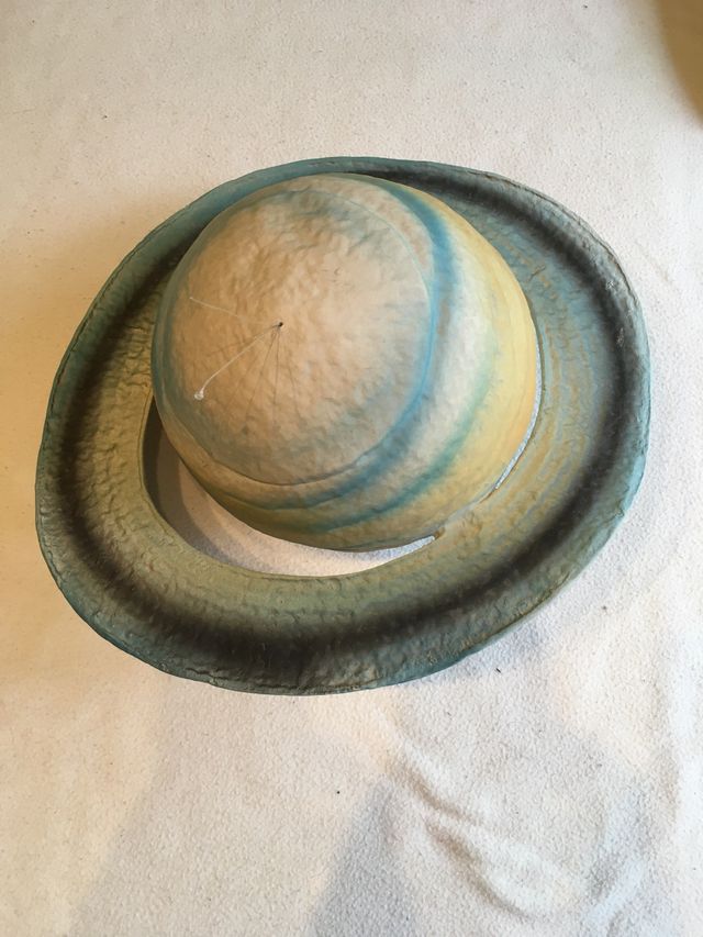 Planeta de papel mache para colgar