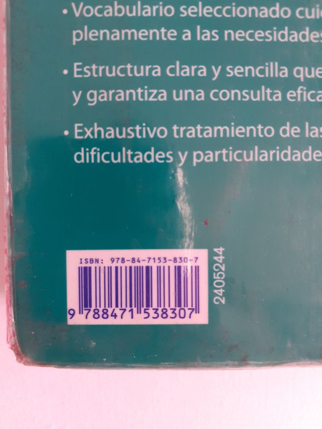 DICCIONARIO ESPAÑOL INGLÉS SCHOOL VOX