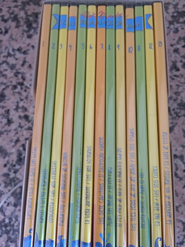 Trece dvd cuentos clásicos de los hermanos Grimm