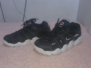 zapatillas fila negras mujer