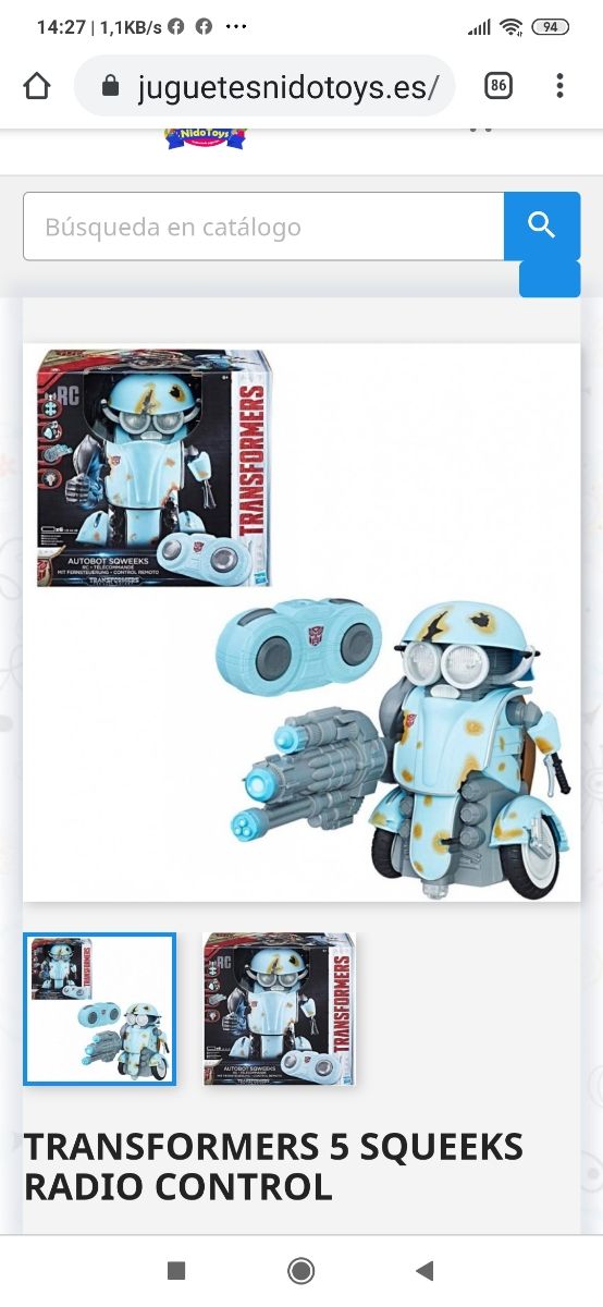 Transformers 5 squeeks radiocontrol