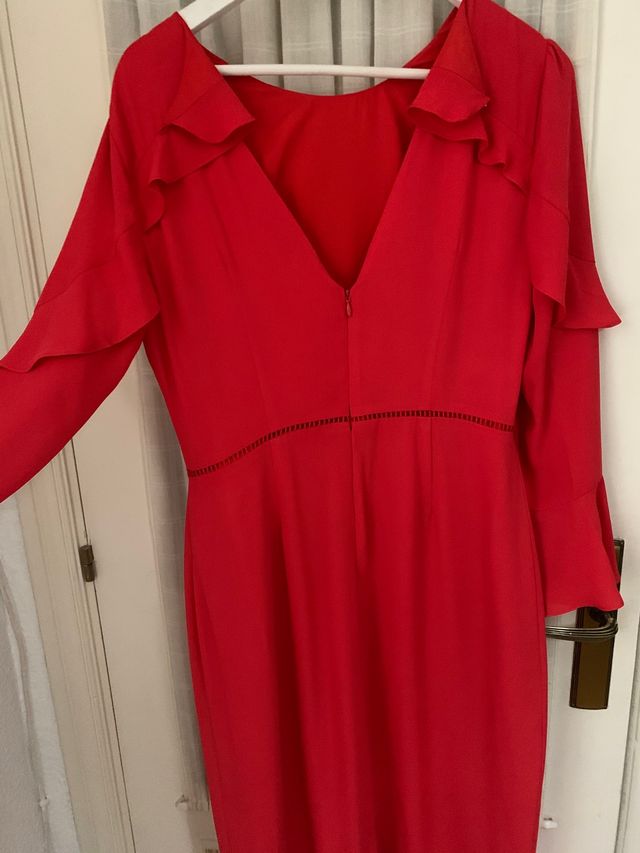 Vestido elegante rojo