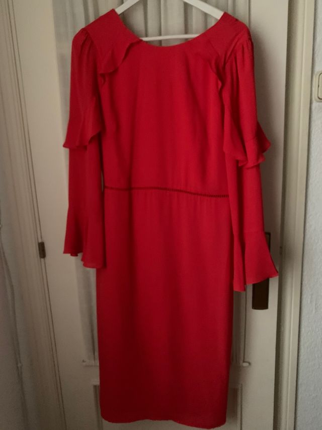 Vestido elegante rojo