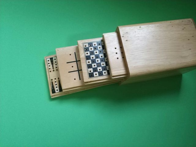 Juego Madera 4 Juegos