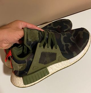 adidas nmd verdes militar