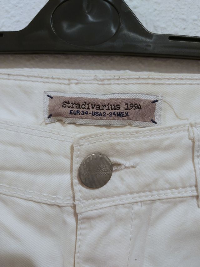 Pantalón corto blanco