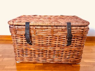 baul mimbre forrado 90 cm largo ikea baul mimbre forrado 90 cm largo ikea