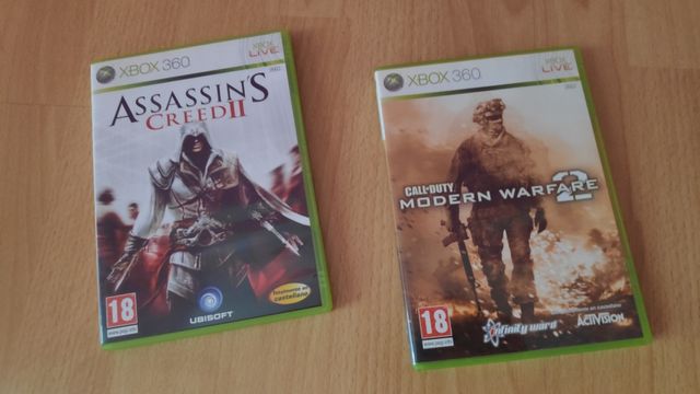 Call or Duty Modern Warfare 2 y Assassins Creed 2