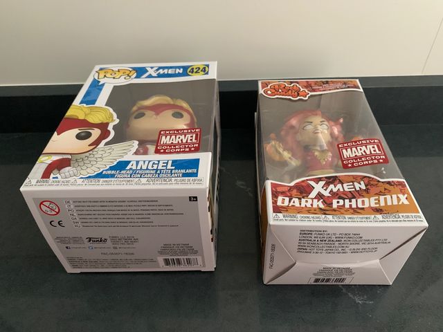 Caixa Xmen do Corpo de Colecionador Marvel