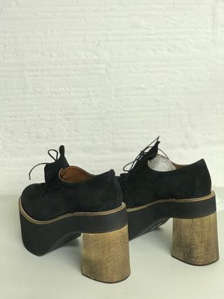 ZAPATOS PLATAFORMA YELLOW T. 38 nuevos