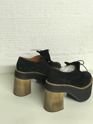 ZAPATOS PLATAFORMA YELLOW T. 38 nuevos