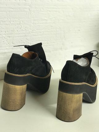 ZAPATOS PLATAFORMA YELLOW T. 38 nuevos