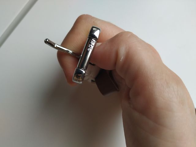 Cinturón blanco de piel Ralph Lauren, Talla L