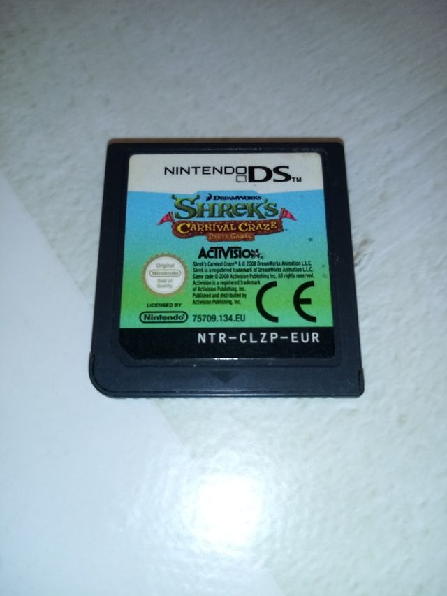 Juego Nintendo de Shreks.