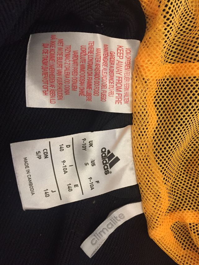 Chándal pantalón corto