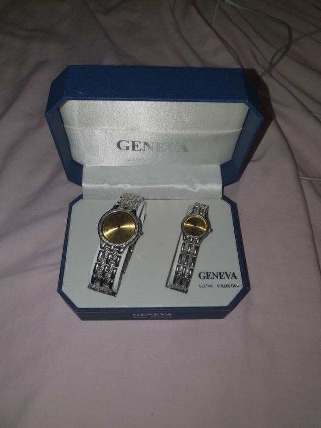 juego de relojes señora y caballero