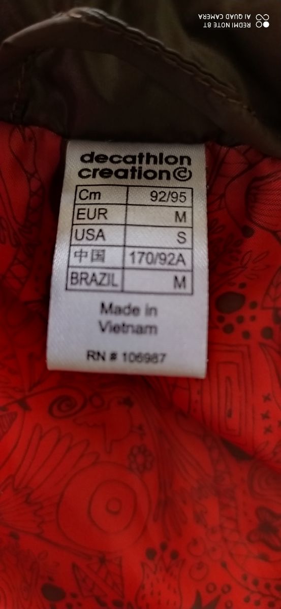 Quechua. Anorak sra. 