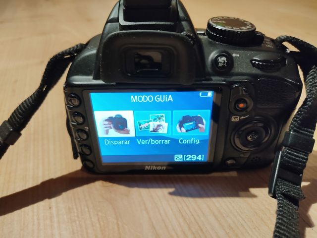 Nikon D3100 DX 18-55mm+objetivo Sigma