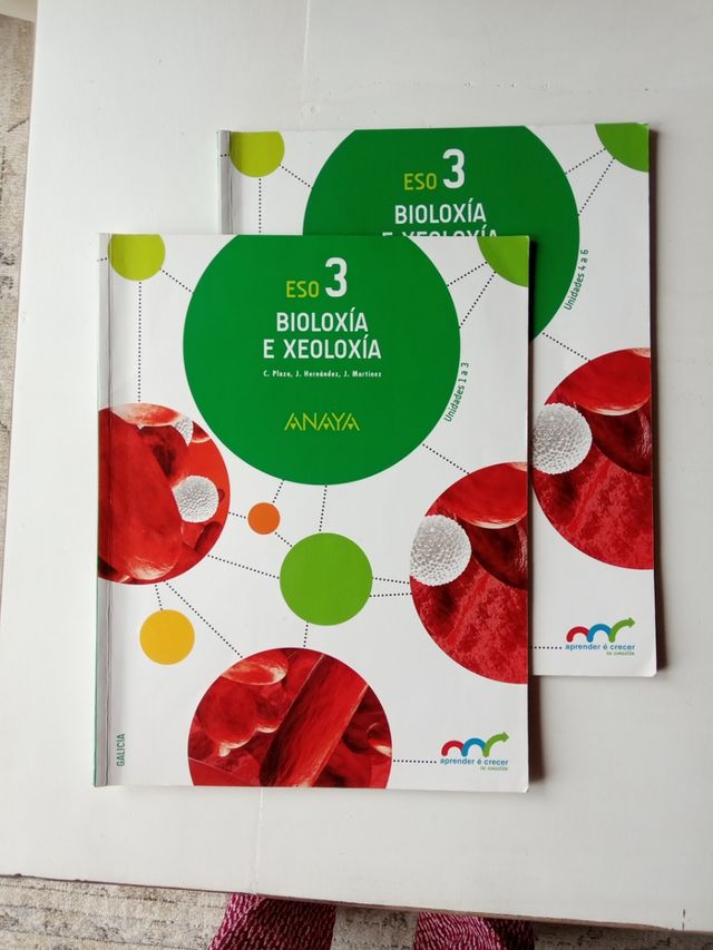 libros de texto bioloxia e xeoloxia 3 eso