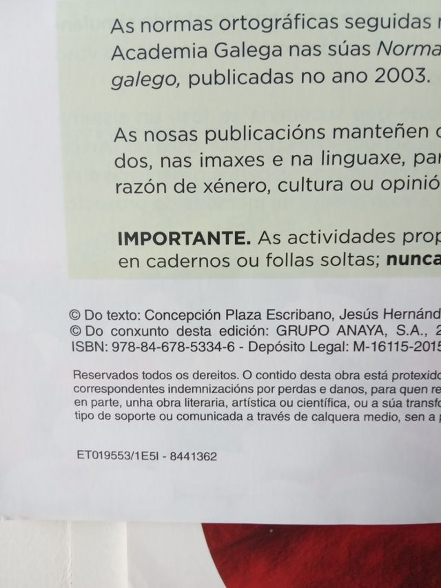 libros de texto bioloxia e xeoloxia 3 eso