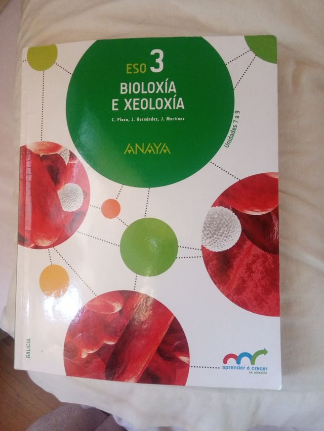 libros de texto bioloxia e xeoloxia 3 eso