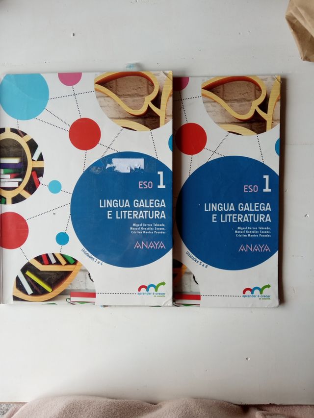 libros de texto lingua galega 1 eso