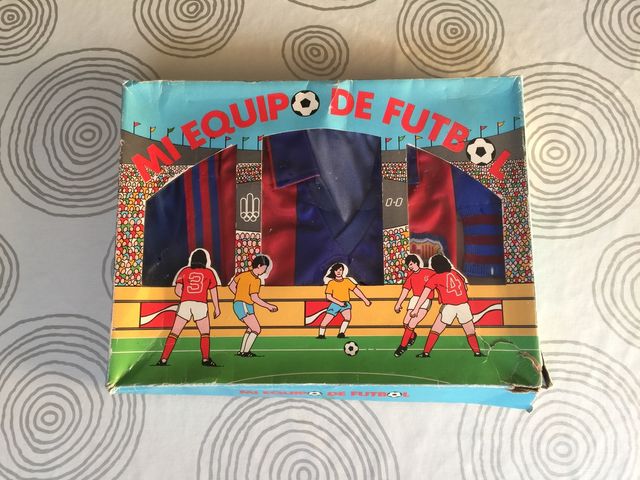 F.C. BARCELONA Equipaje años 80 Niño