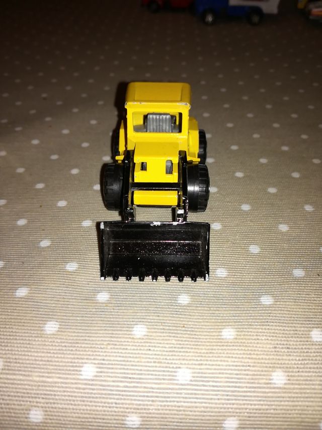 miniatura pala cargadora de majorette