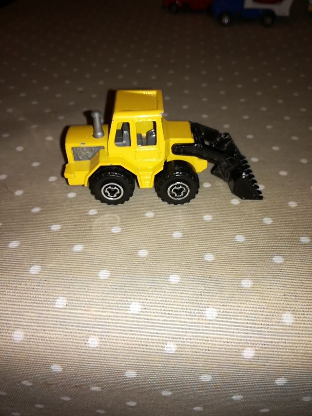miniatura pala cargadora de majorette