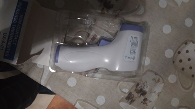 Pistola termômetro infravermelho de temperatura rápida