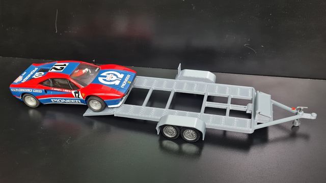 ✅️Remolque con rampas 1/32 y maletero practicable