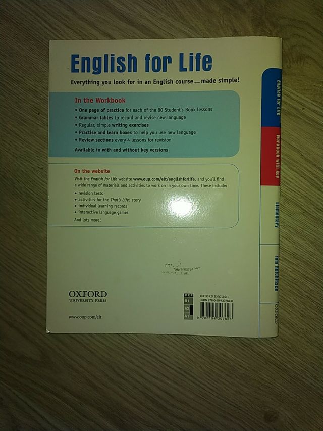 Libro inglés.