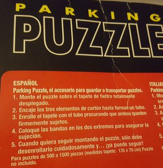 parking puzzle educa