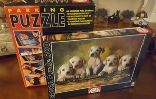 parking puzzle educa