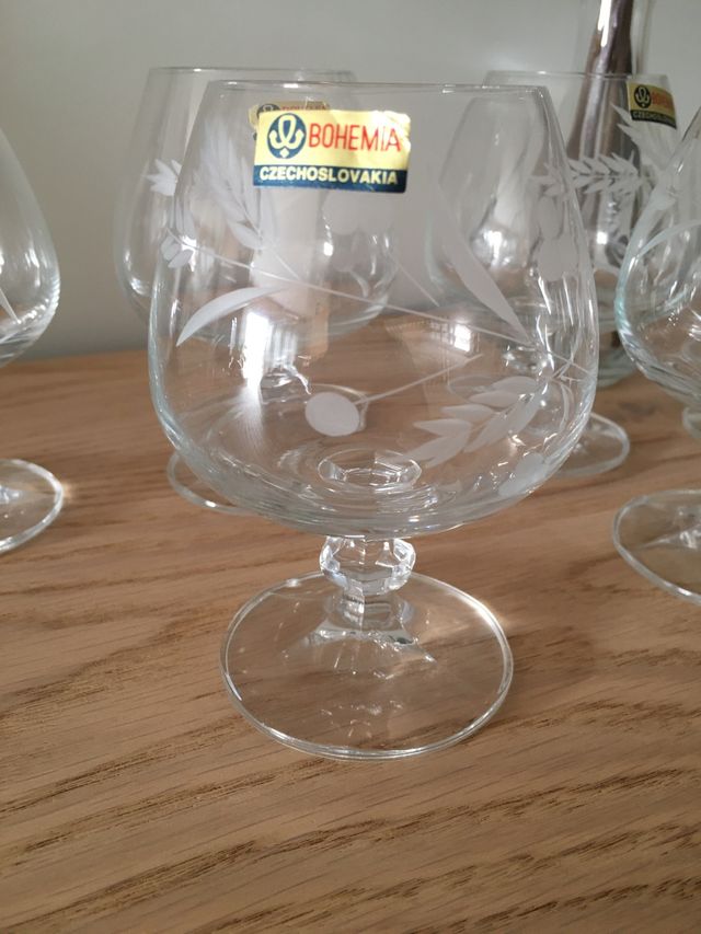 Óculos de cristal boêmios