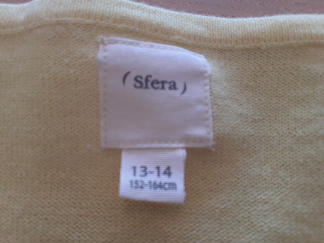 Chaqueta punto niña Sfera 13-14 nueva