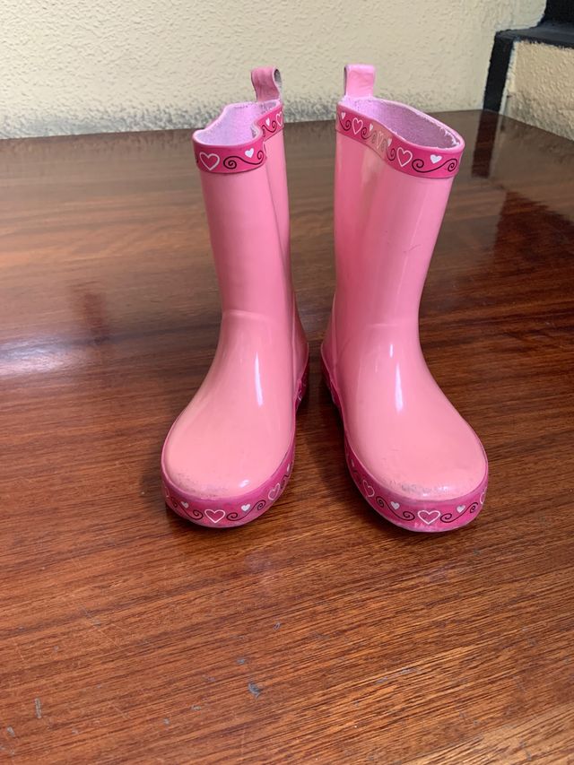 Botas de agua de niña talla 26 Hello Kitty