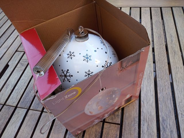 Bola de cristal Led para regalo