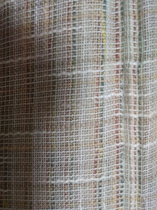 Estor tela rustica de 165 x 150