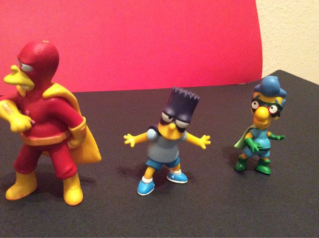 Lote de bonecos figuras Simpson