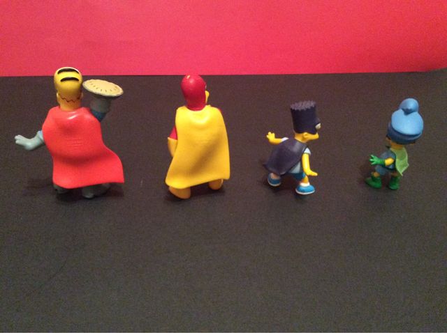 Lote de bonecos figuras Simpson
